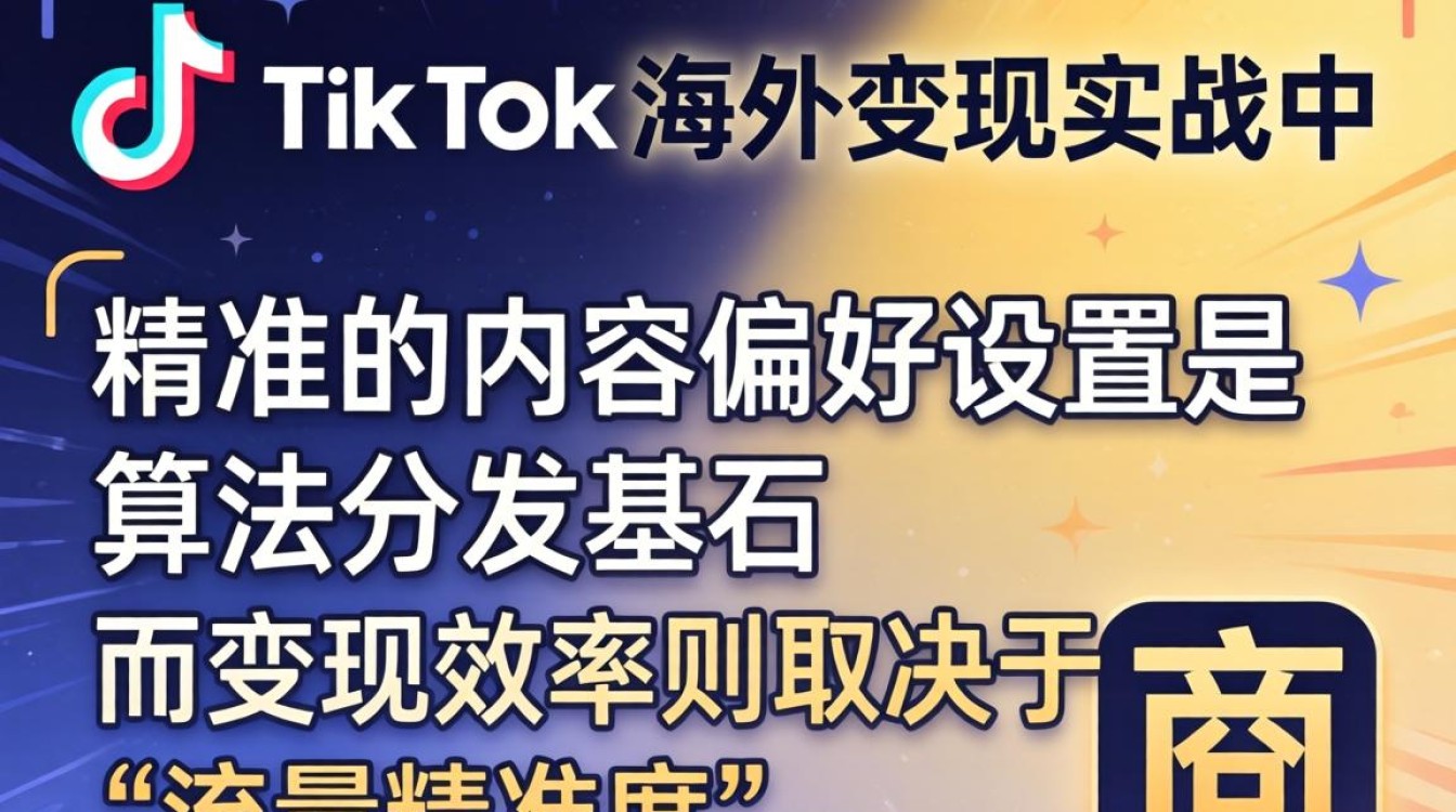 TikTok 如何设置内容偏好