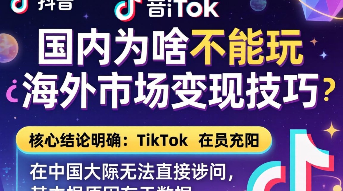TikTok 国内无法使用原因及海外变现技巧