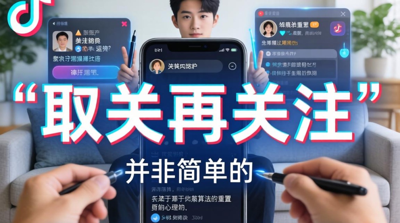怎么将抖音取关重新关注