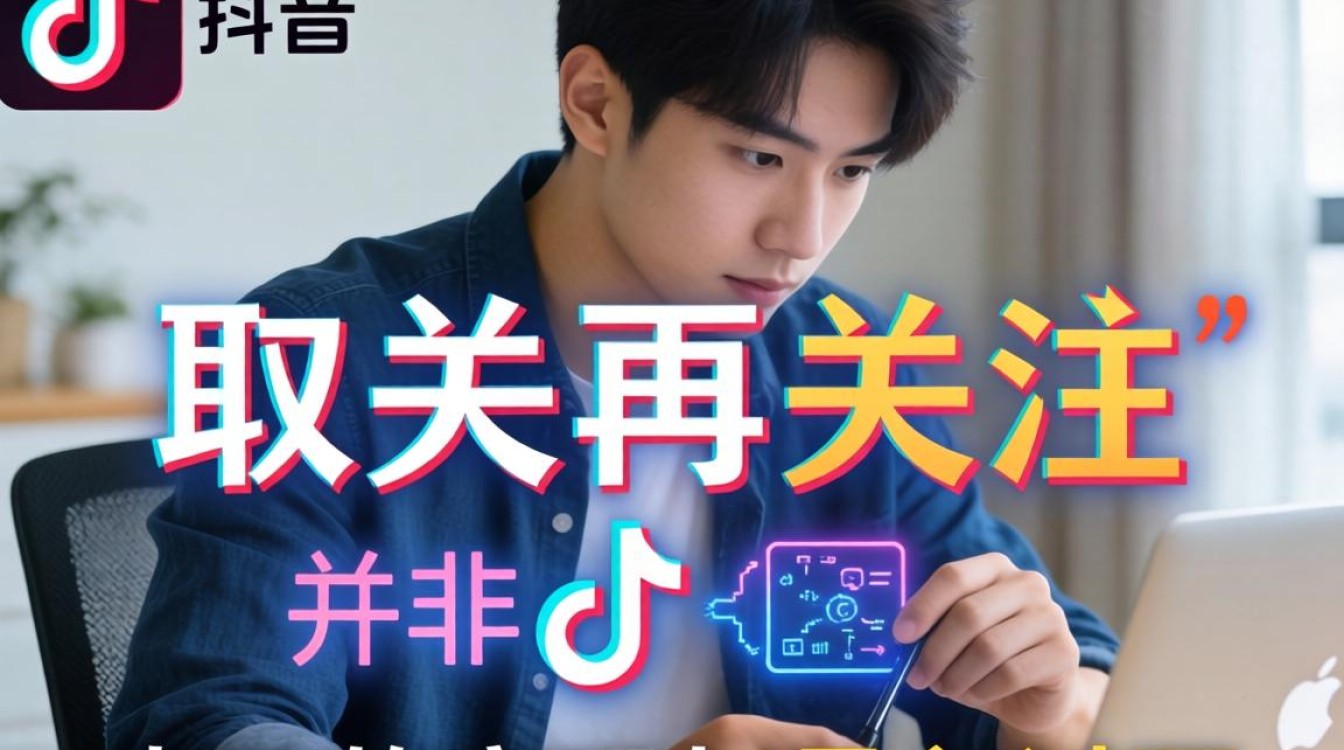 怎么将抖音取关重新关注