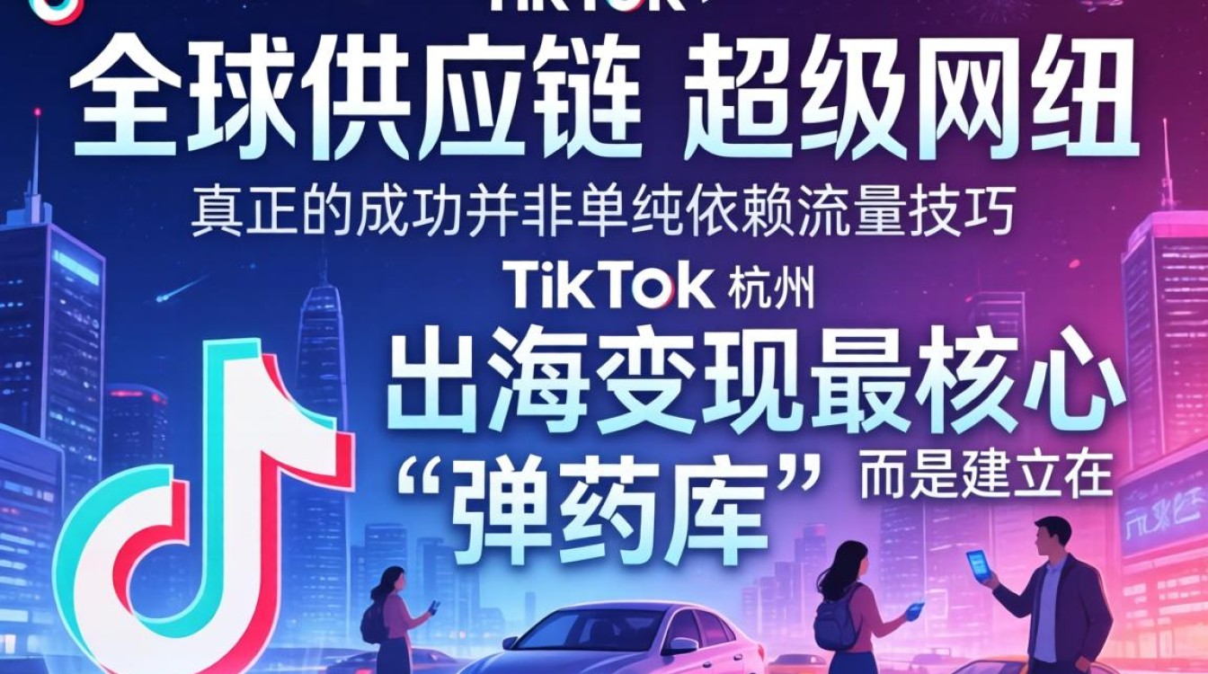 TikTok 供应链杭州出海变现完整教程