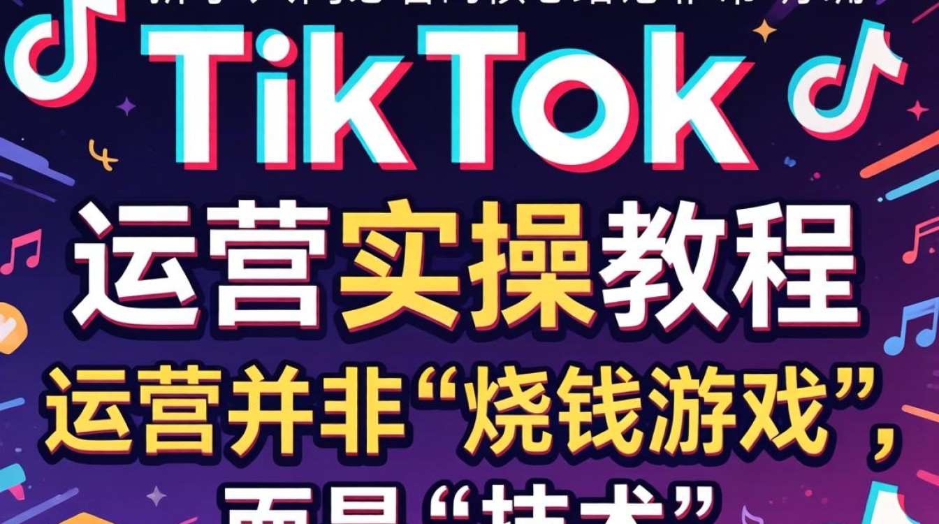 TikTok 运营实操教程新手入门必看