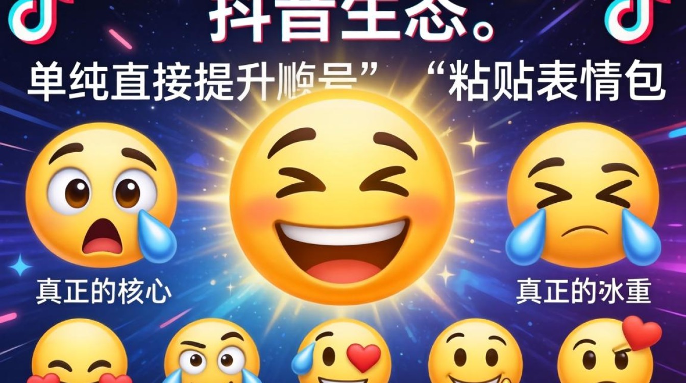 抖音表情粘贴技巧及运营方法