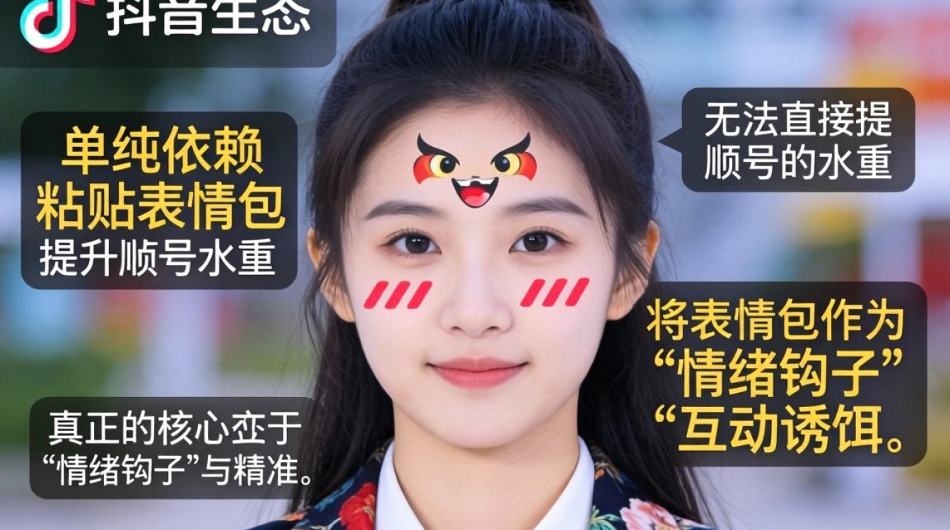 抖音表情粘贴技巧及运营方法