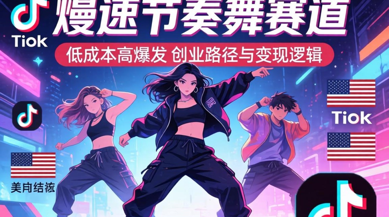 创业路径美国tiktok变速节奏舞