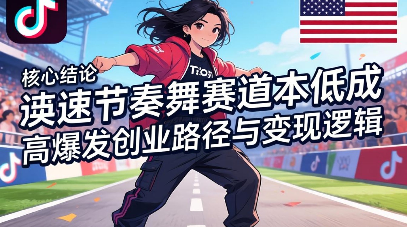 创业路径美国tiktok变速节奏舞