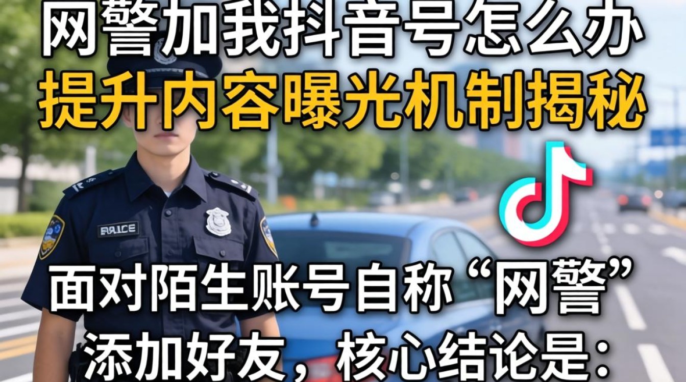 抖音号被网警添加原因及提升曝光机制揭秘