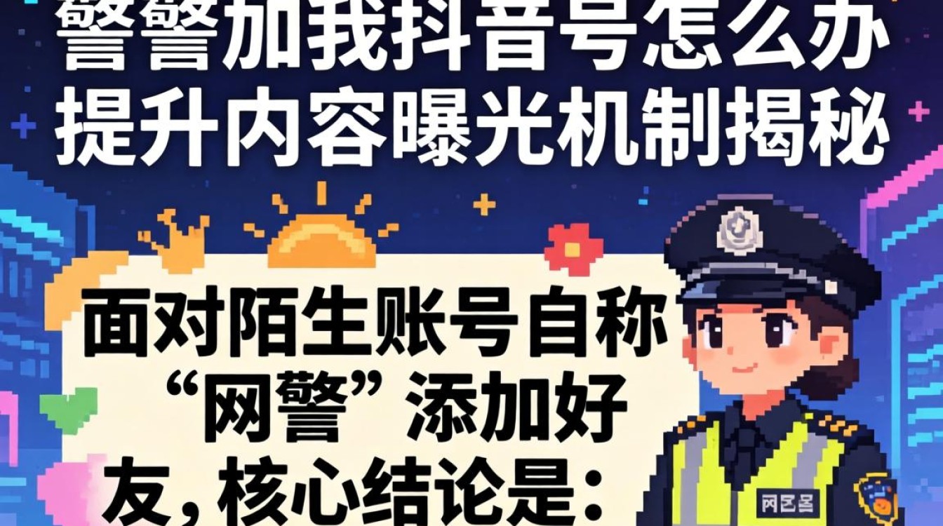 抖音号被网警添加原因及提升曝光机制揭秘