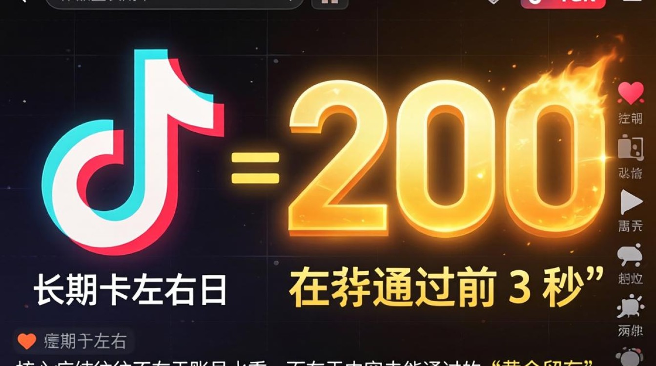 TikTok 作品播放量 200 怎么办