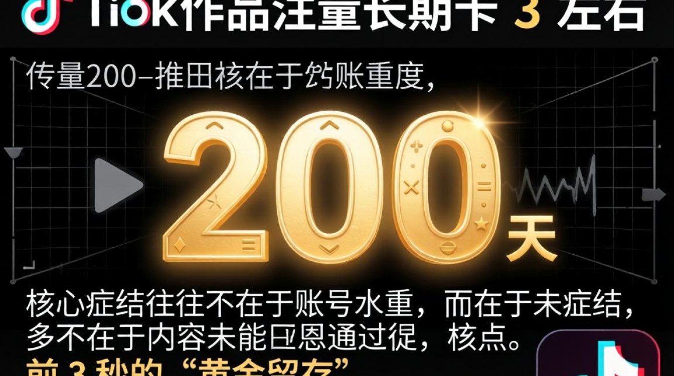 TikTok 作品播放量 200 怎么办