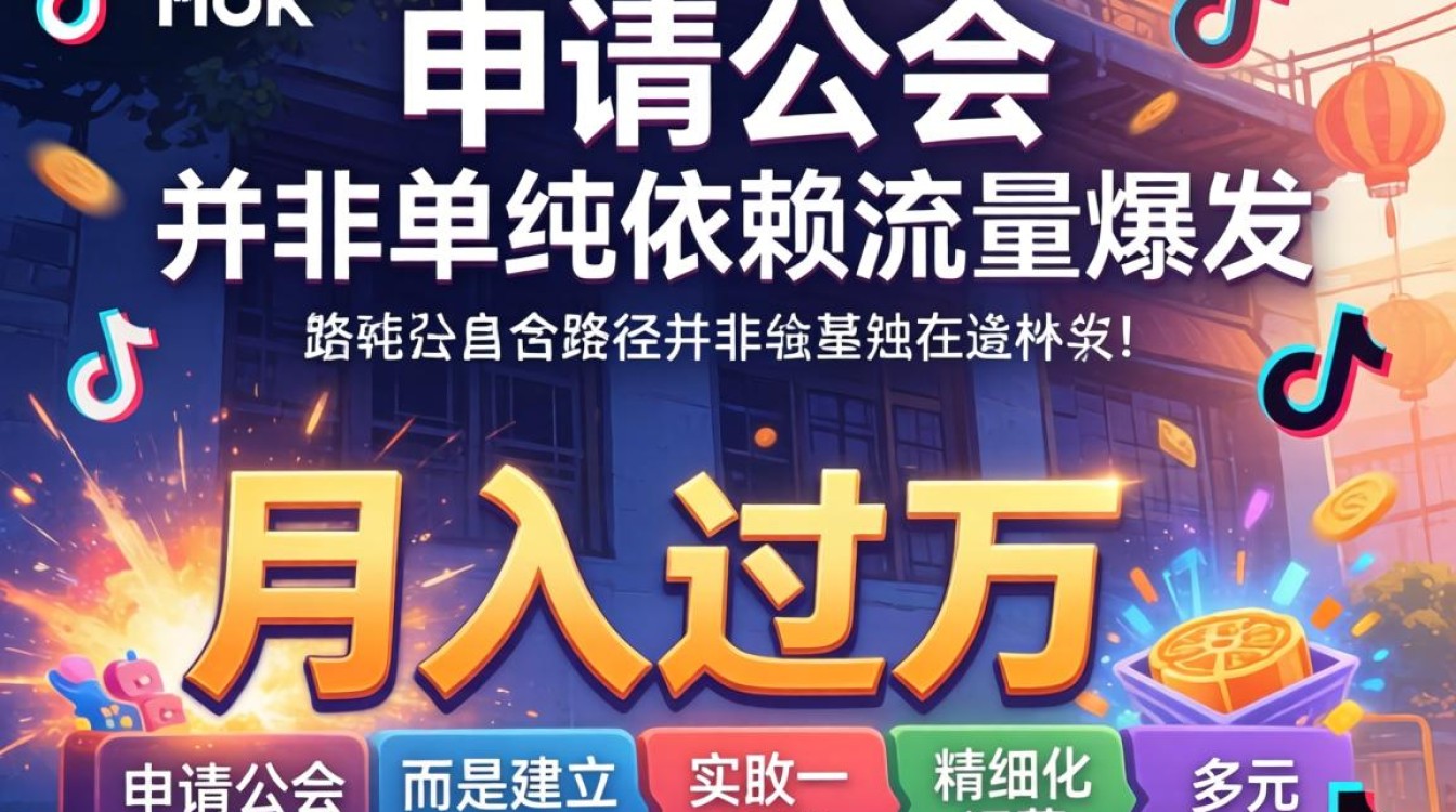 TikTok 公会申请流程及变现技巧