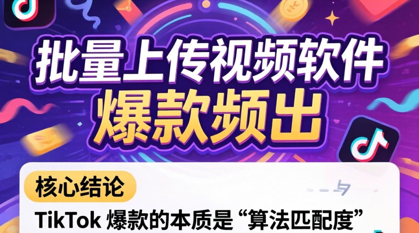 TikTok 批量上传视频软件怎么用