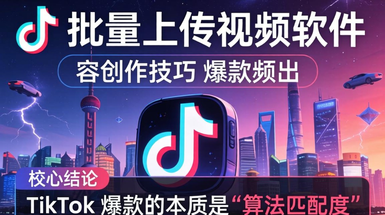 TikTok 批量上传视频软件怎么用