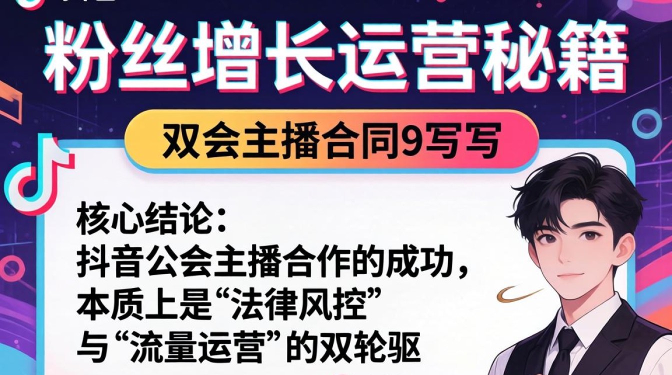 抖音公会主播合同怎么写