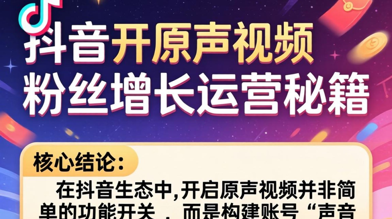 在抖音里怎么开原声视频