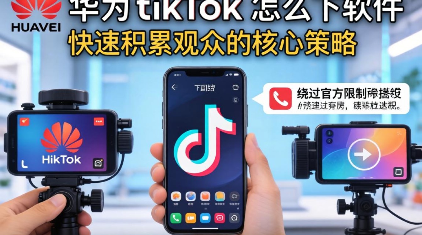 华为tiktok怎么下软件