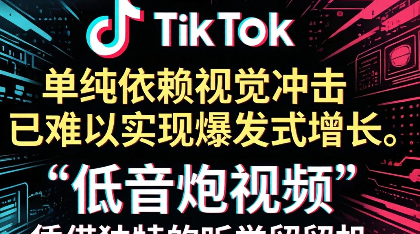 TikTok 低音炮视频粉丝增长运营秘籍