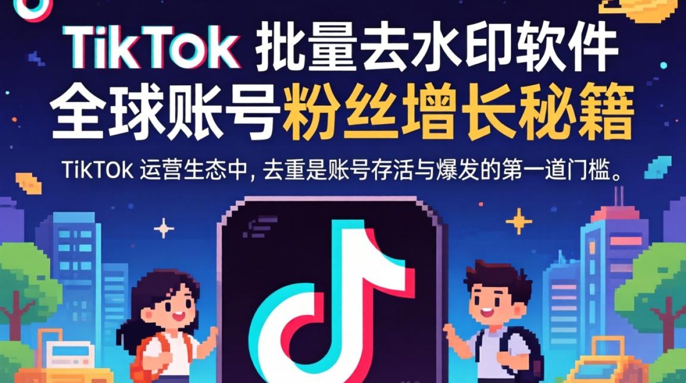 TikTok 批量去水印软件怎么用