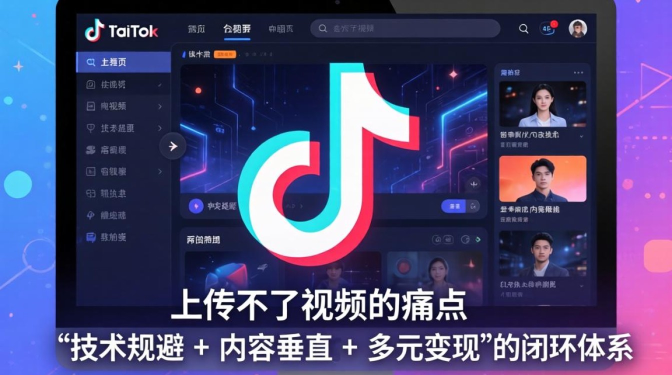 TikTok 网页上传不了视频怎么办