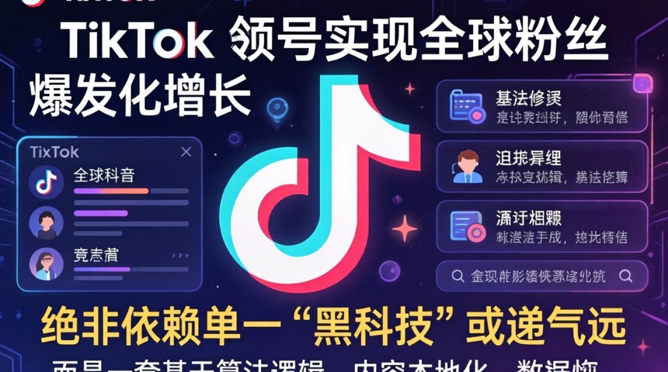 TikTok 带火的软件全球账号粉丝增长秘籍
