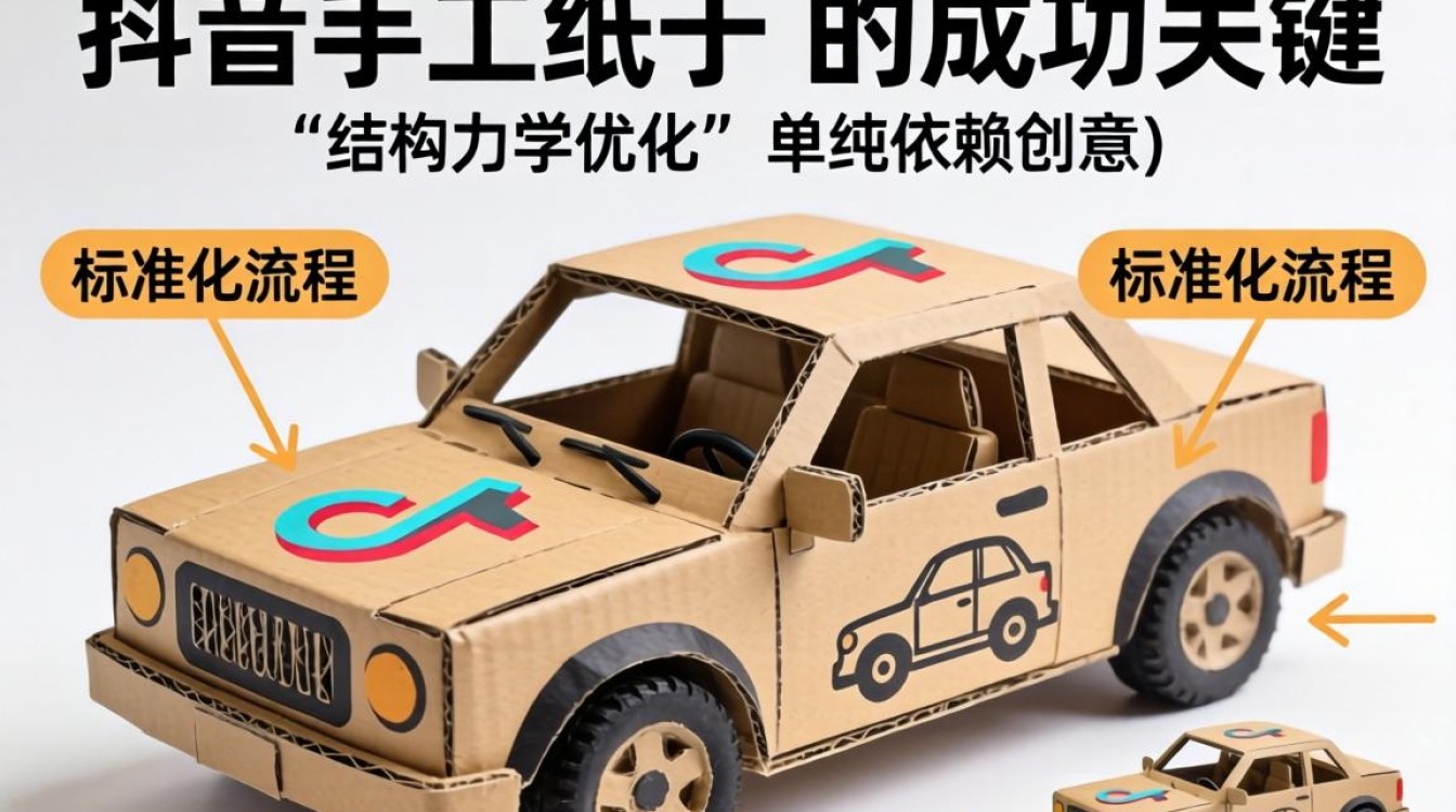 抖音手工纸箱汽车怎么做