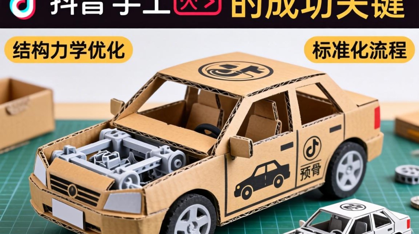 抖音手工纸箱汽车怎么做