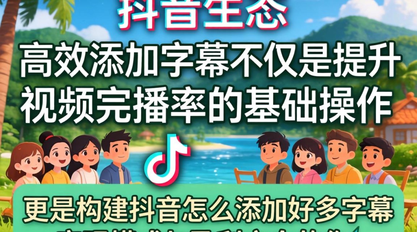 添加字幕技巧与变现模式盈利方向