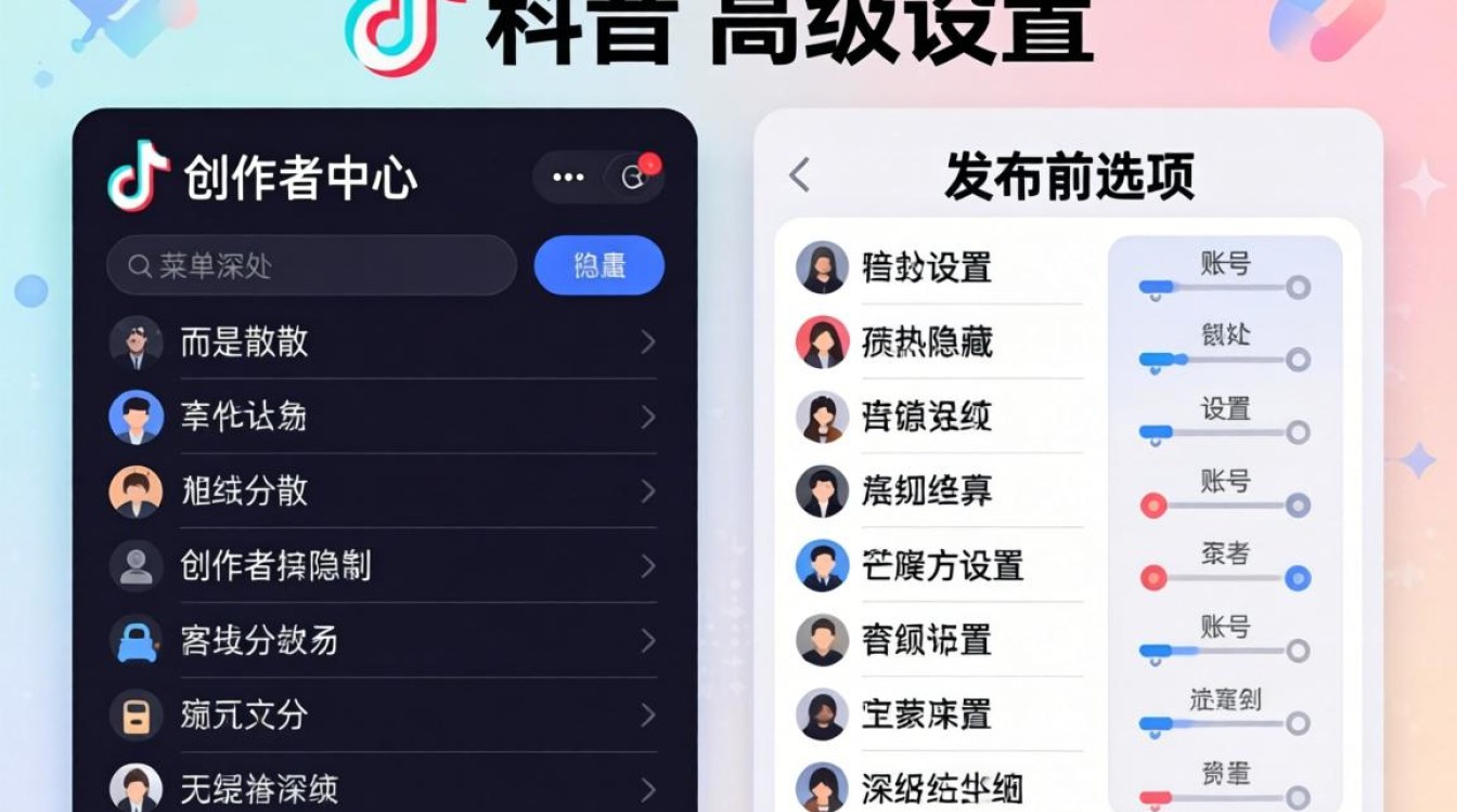 TikTok 的高级设置在哪