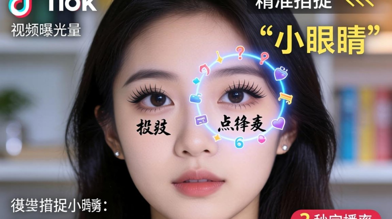 TikTok 视频小眼睛怎么提升