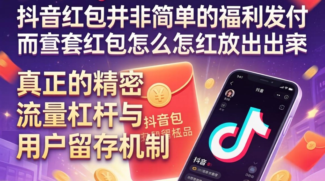 抖音红包怎么放出来的