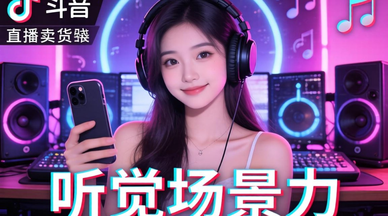 抖音直播卖货伴奏怎么弄