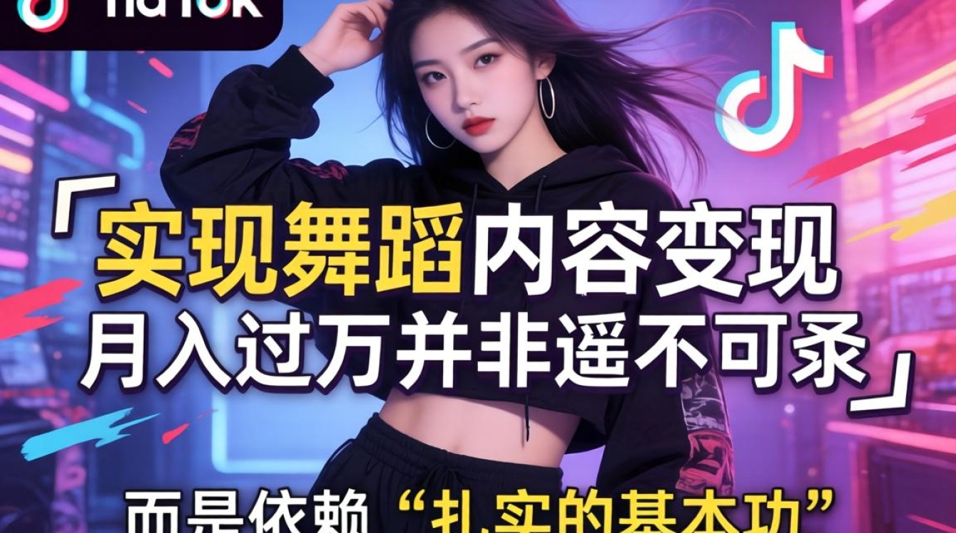 TikTok 舞蹈基本功变现技巧