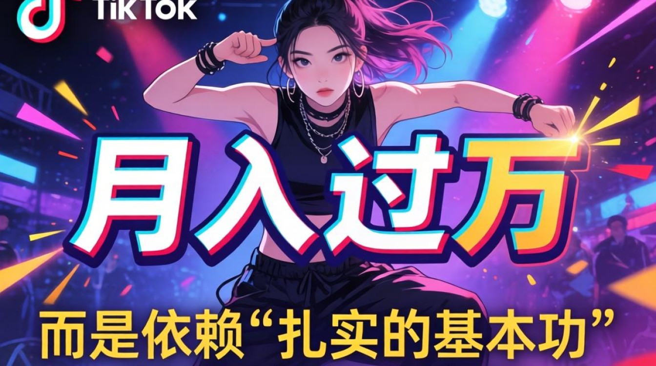 TikTok 舞蹈基本功变现技巧