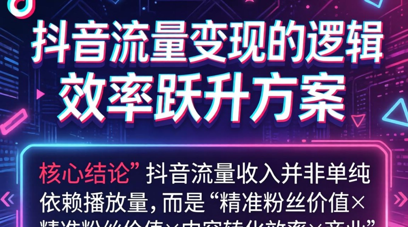 抖音怎么看你的流量收入