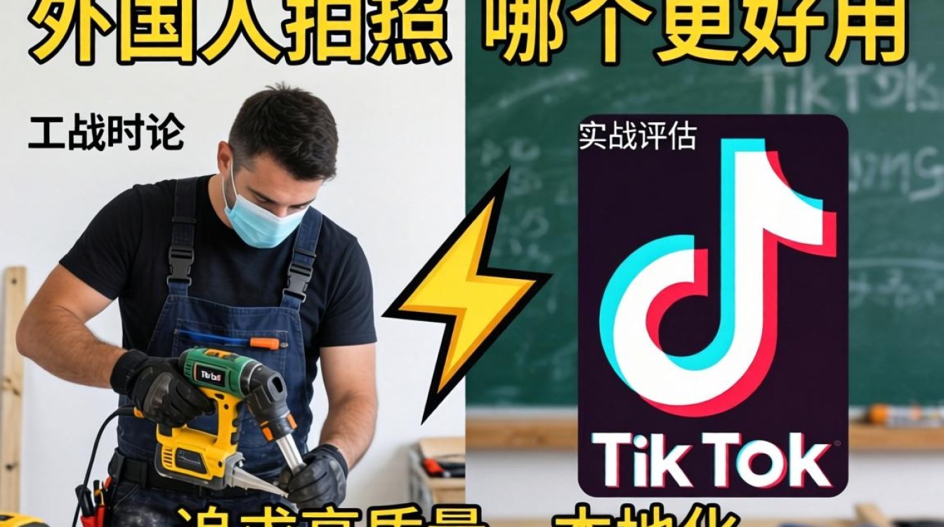 外国人拍 TikTok 哪个更好用