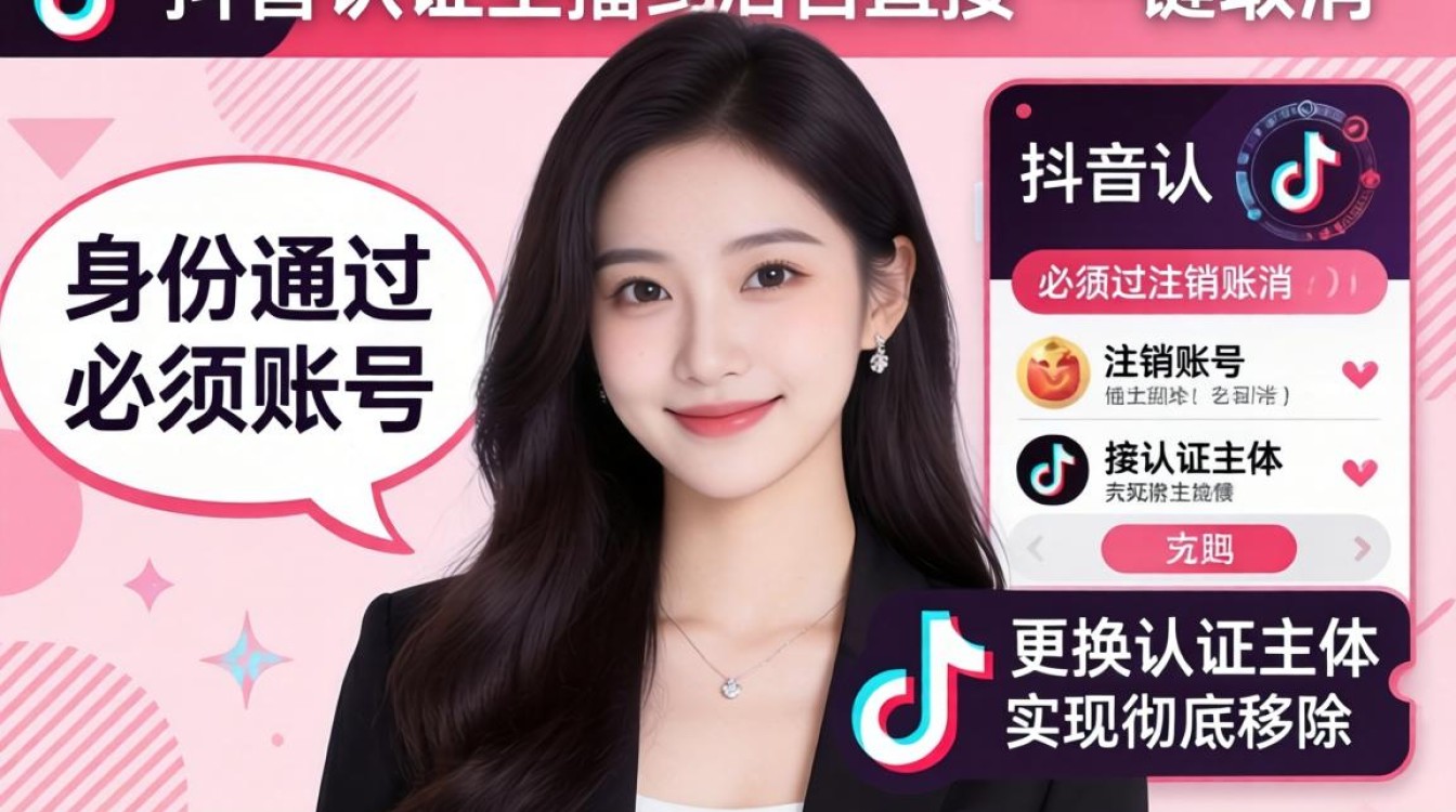 抖音认证主播怎么取消掉