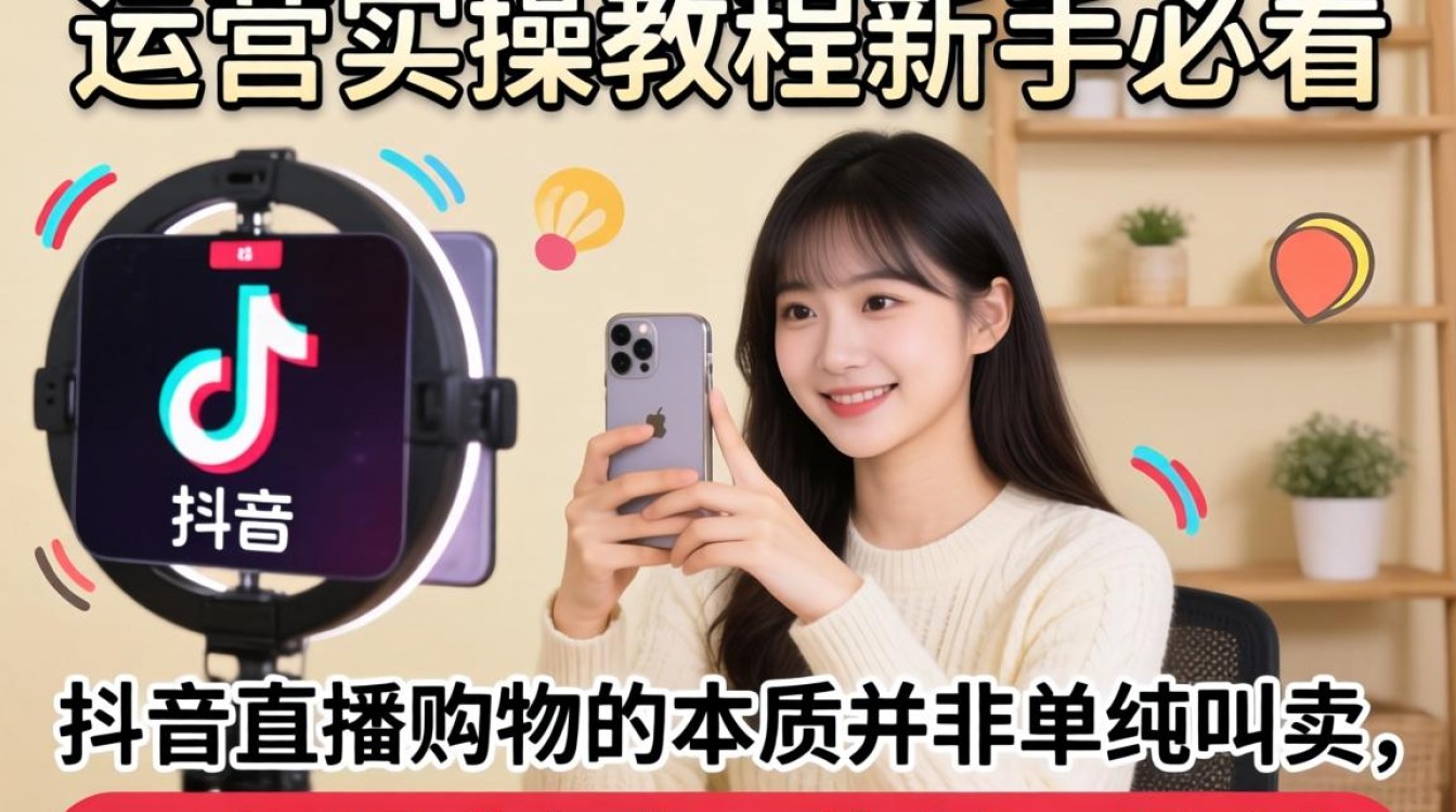 新手必看抖音直播购物运营实操教程