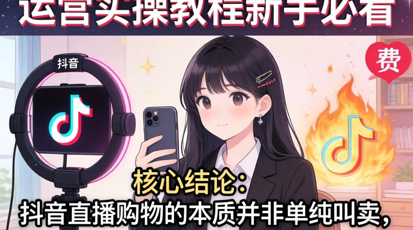 新手必看抖音直播购物运营实操教程