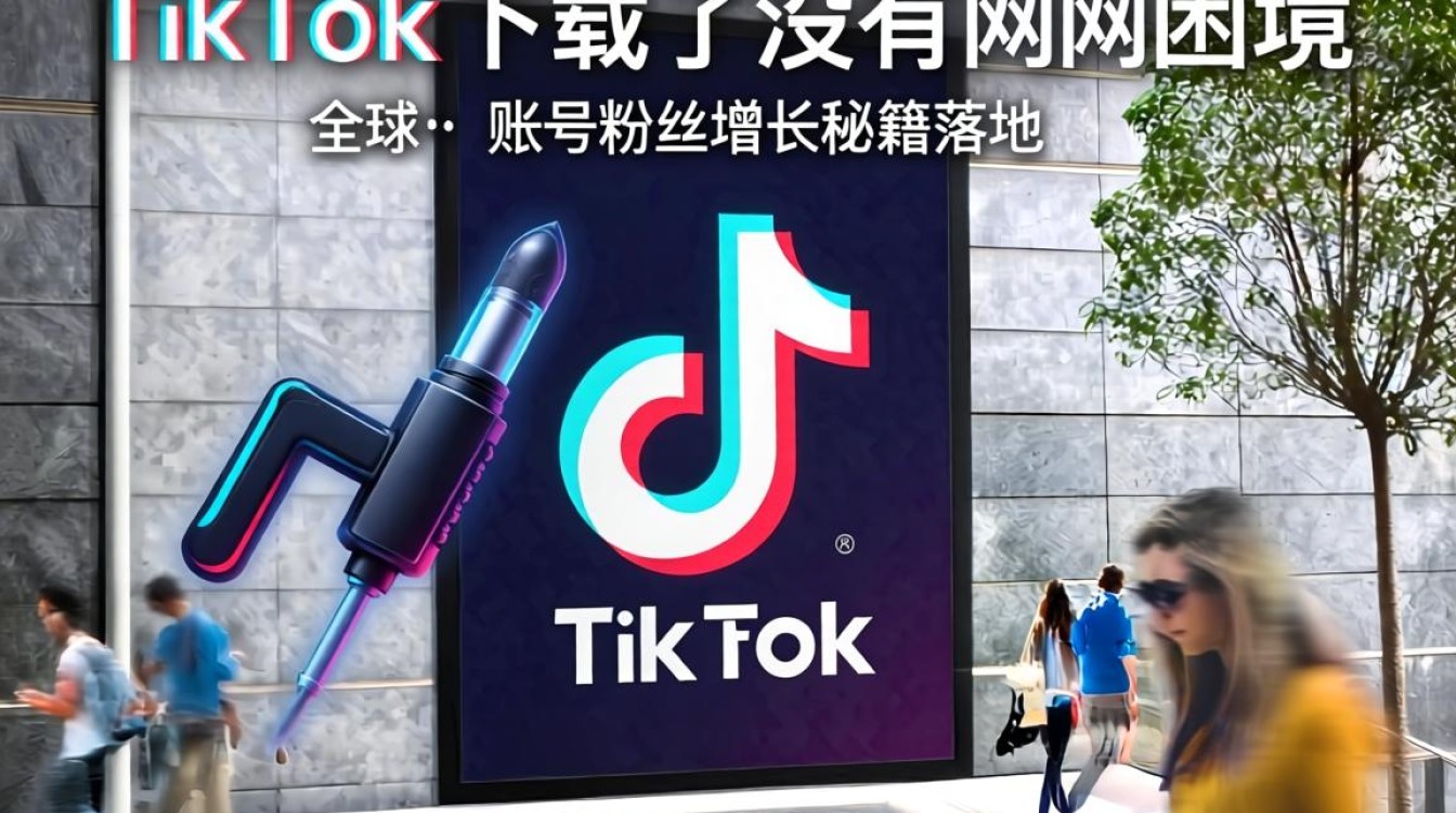TikTok 下载了没网怎么办
