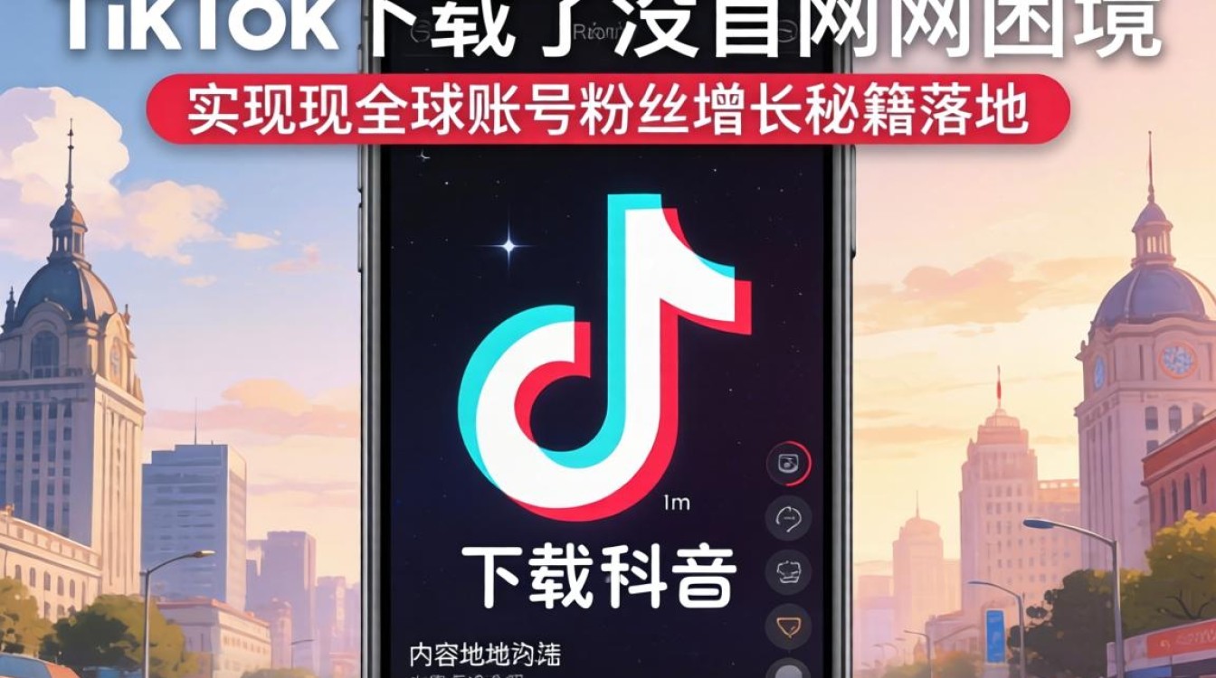 TikTok 下载了没网怎么办