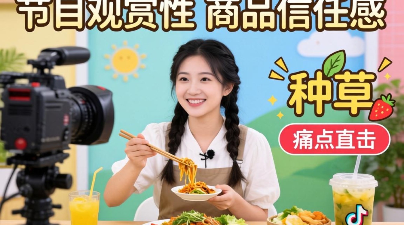 抖音美食带货话术与转化技巧
