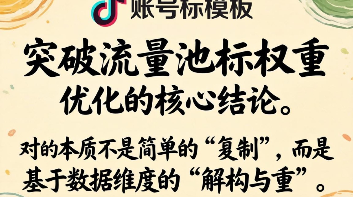 抖音账号对标模板怎么写