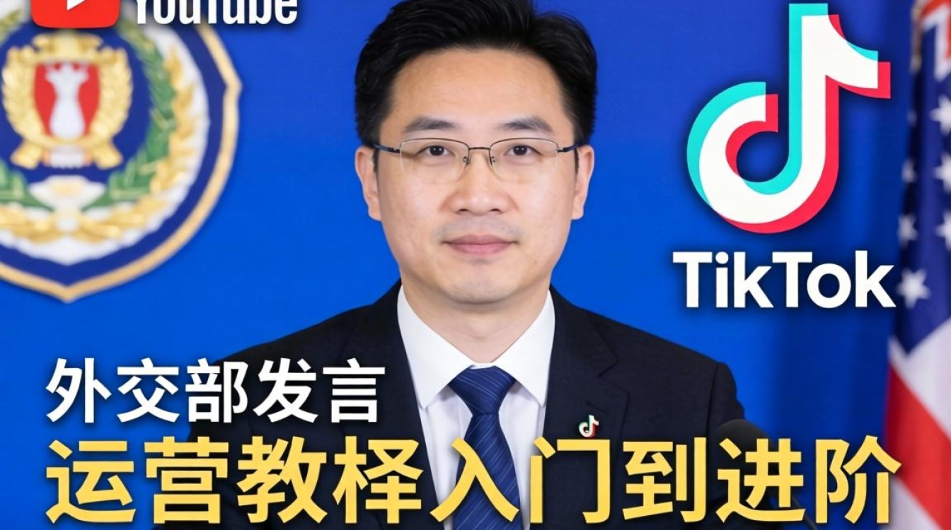 YouTube 外交部发言 tiktok 运营教程入门到进阶