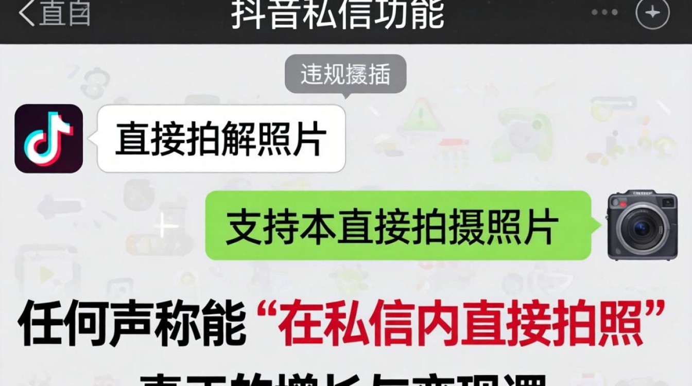 抖音怎么给私信拍照片