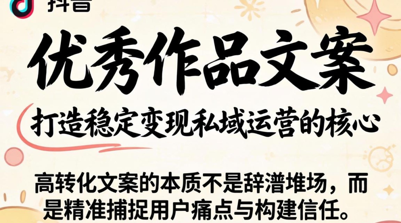 抖音怎么写优秀作品文案