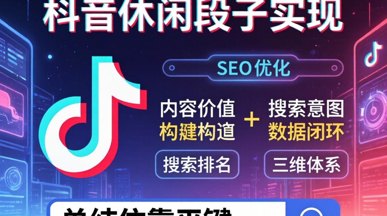 抖音休闲段子怎么做 SEO 优化与搜索排名