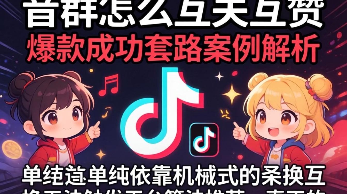 抖音群互关互赞技巧与涨粉方法