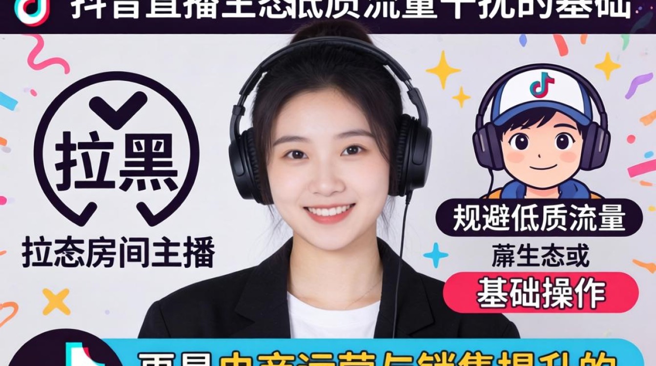 抖音怎么拉黑房间主播