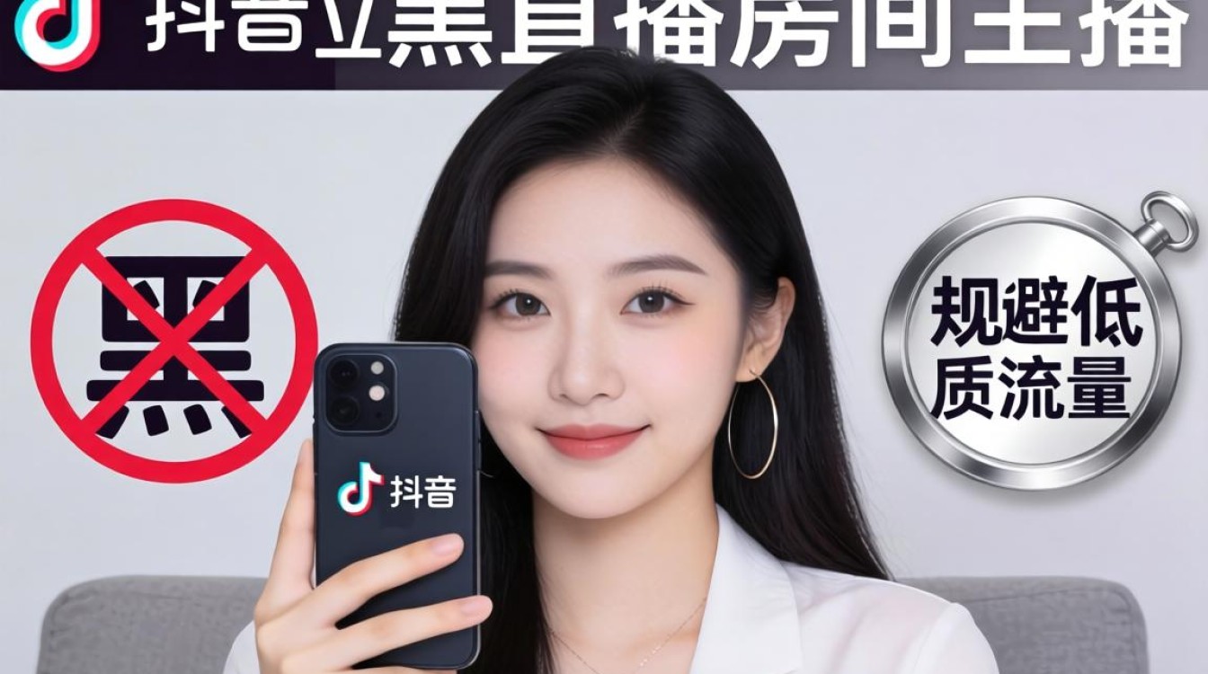 抖音怎么拉黑房间主播