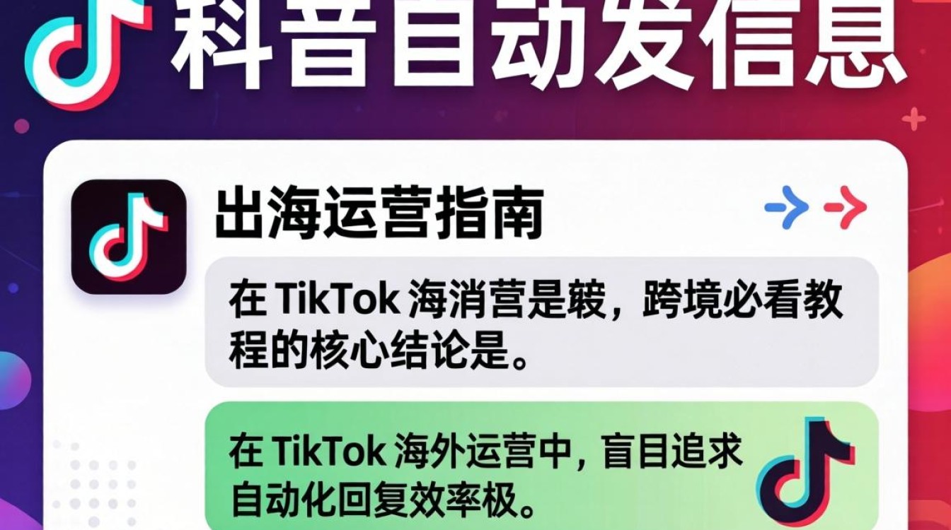TikTok 自动发信息怎么设置